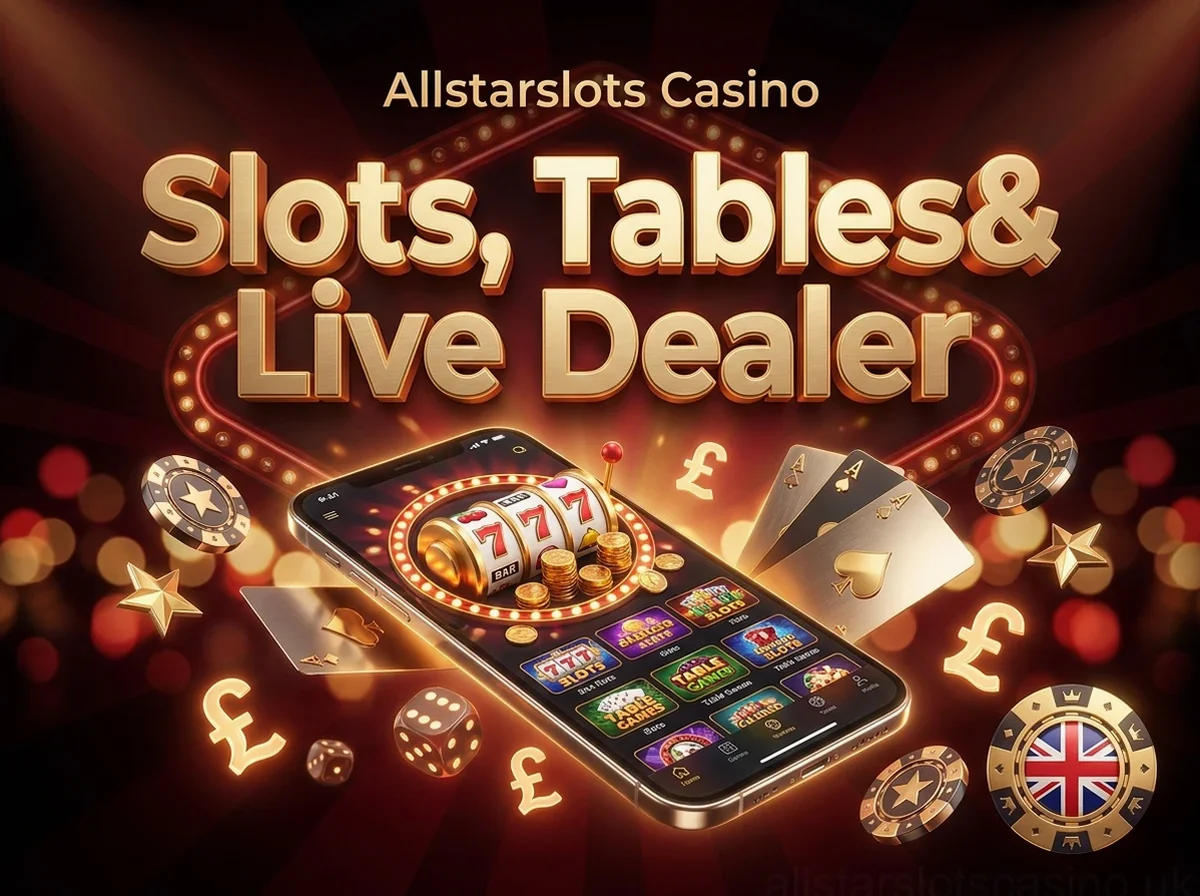 Slots, Tables& Live Dealer